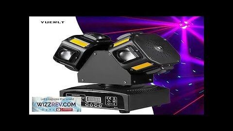 LED 2 Heads Moving 8x10w RGBW + RG Laser + 8x5w Gold Review