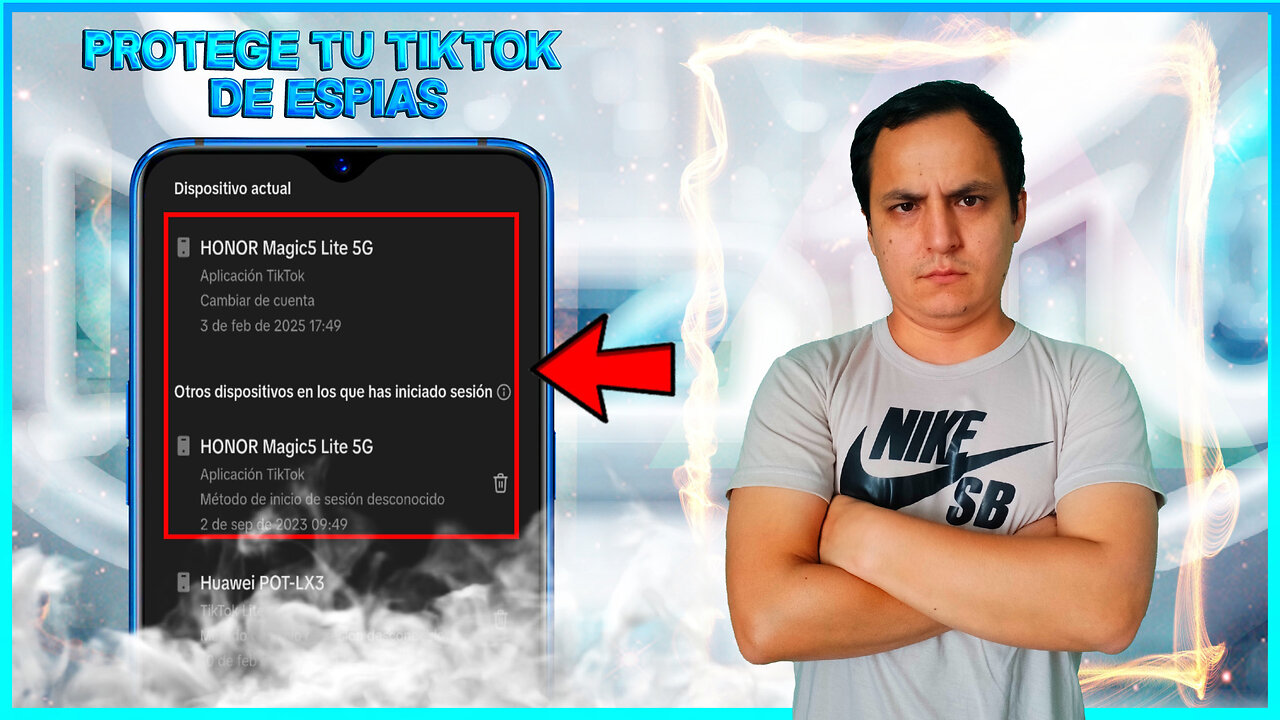 Como Saber si ALGUIEN MÁS Ingresó a tu Cuenta de TikTok y CERRAR SU SESIÓN ⚠️| ¡PROTEGE TU TIKTOK!