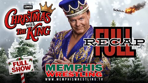 FULL RECAP !! Last week’s Memphis Wrestling! Watch before tomorrow’s show !!