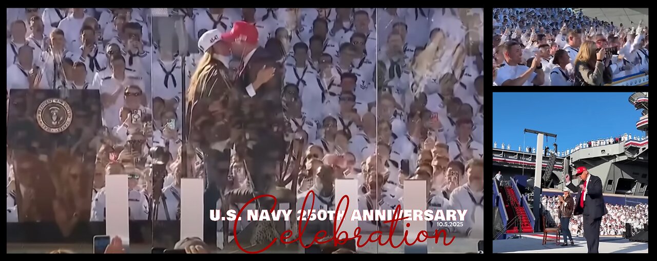 Sailors Go CRAZY Over TRUMP At NAVY 250TH ANNIVERSARY - TROOPS in Memphis , 5 MISSING KIDS Found !