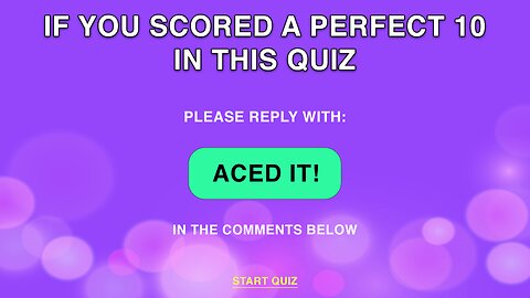 General Knowledge Quiz