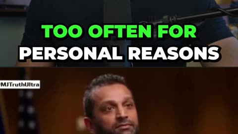 Kash Patel Faces HYPOCRISY Claims