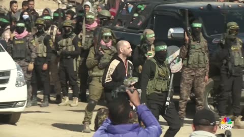 Three hostages released by Hamas, including American Israeli Sagui Dekel-Chen