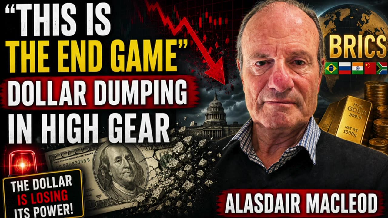 ⚠️ Alasdair Macleod WARNING: The Dollar END GAME Is Here—Something BIG Is Coming!