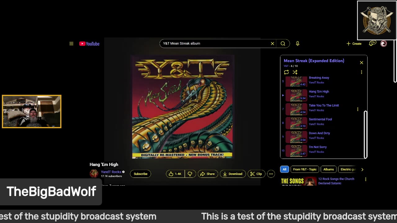 Weekend Rant and Covering Y&T's Mean Streak