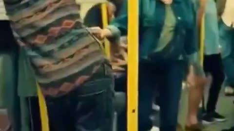 In an short film about violence on women, the monster is the white man and the victims represent