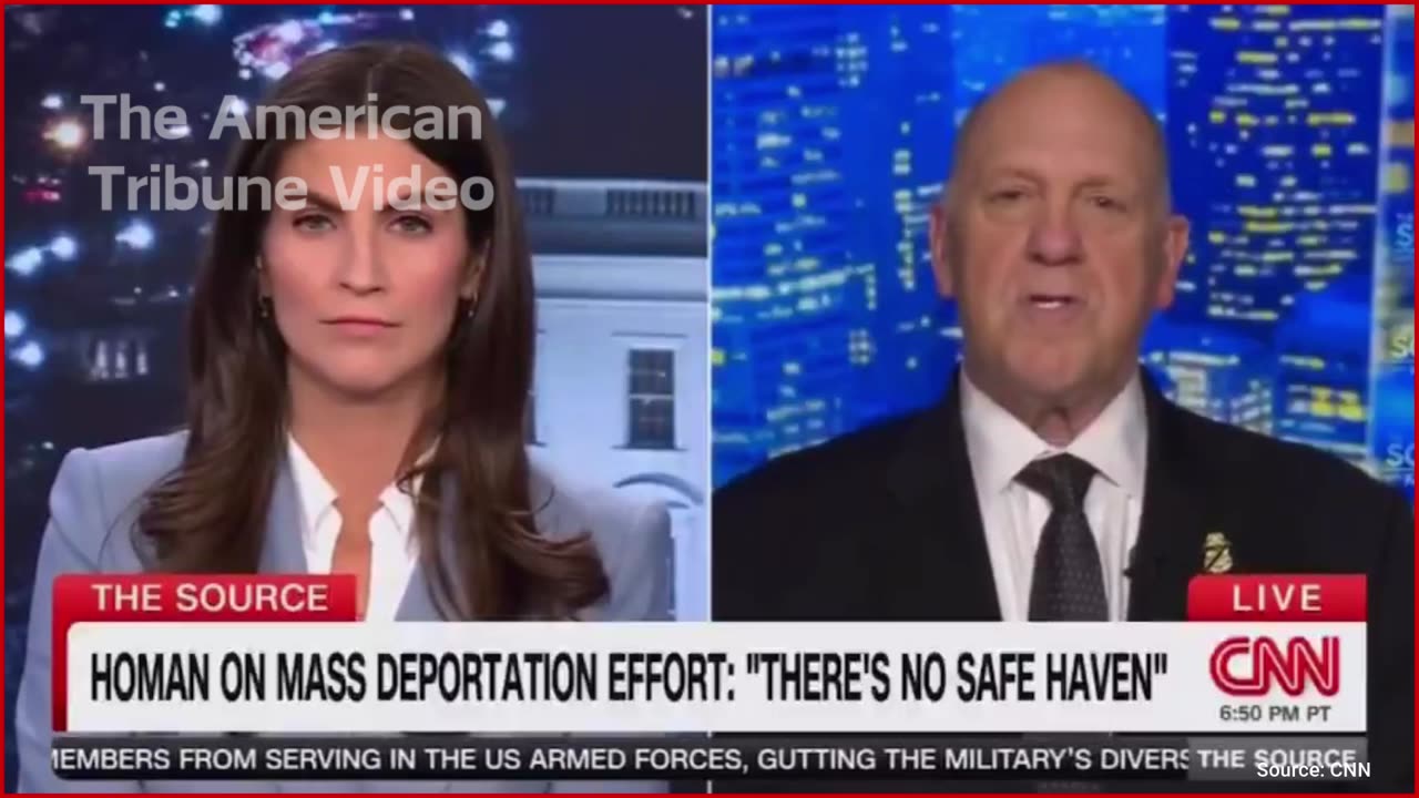 WATCH: Tom Homan “Dismantles” CNN Host with Epic Response on ICE Raids