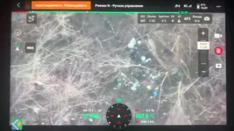 Russian Soldier Storming a Trench Takes Out a Ukrainian a Close Range