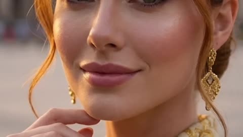 You won't believe how golden hour hits this dress just right #goldvibes #citystyle