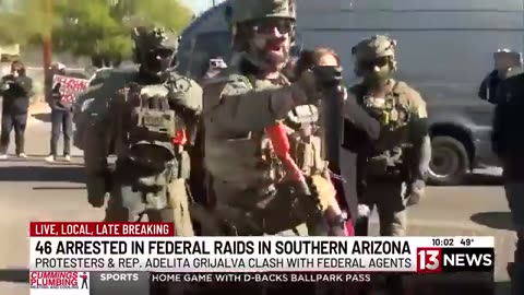Dozens arrested for impeding federal agents during Mexican restaurant sweeps across