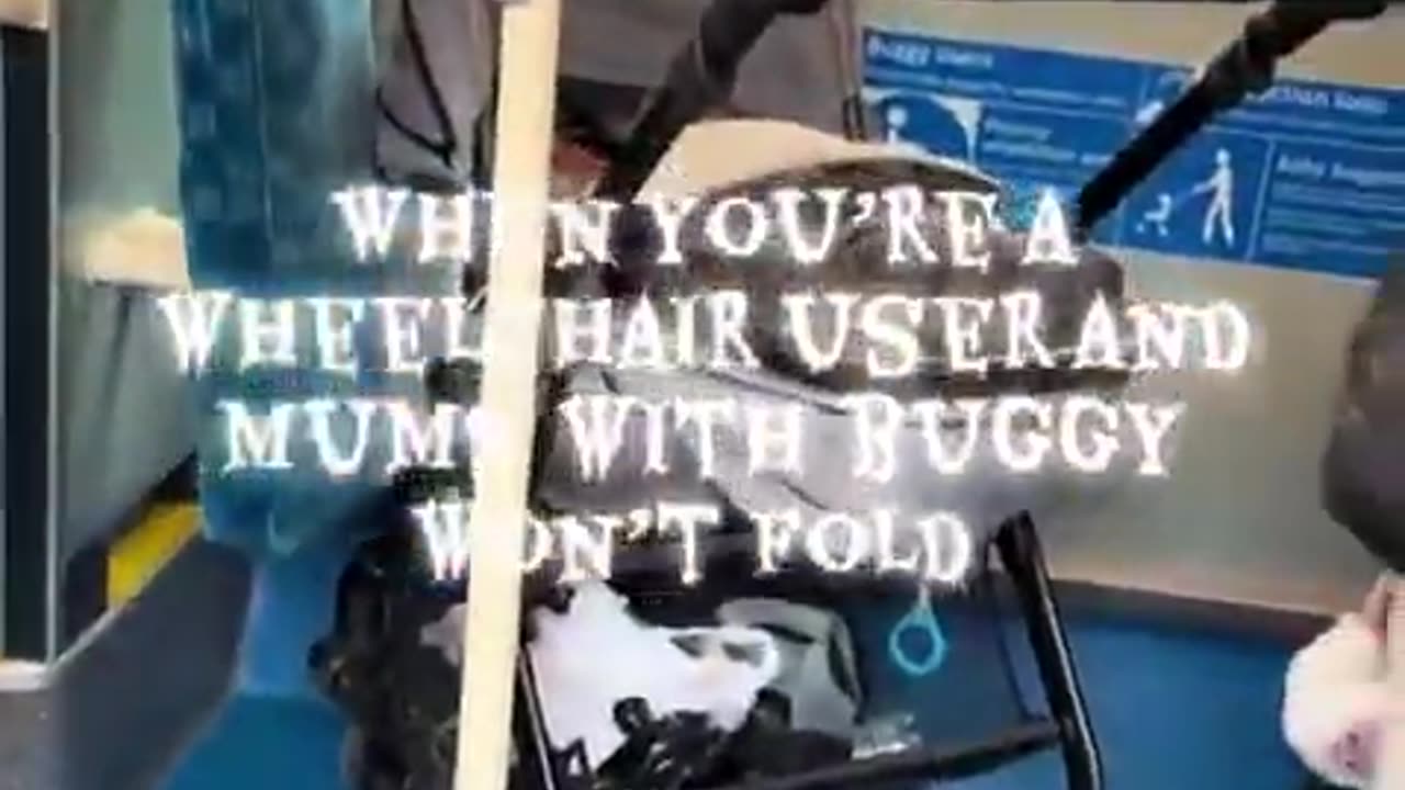 Extraordinary, an African woman won't move her buggy to allow a lady in a wheelchair