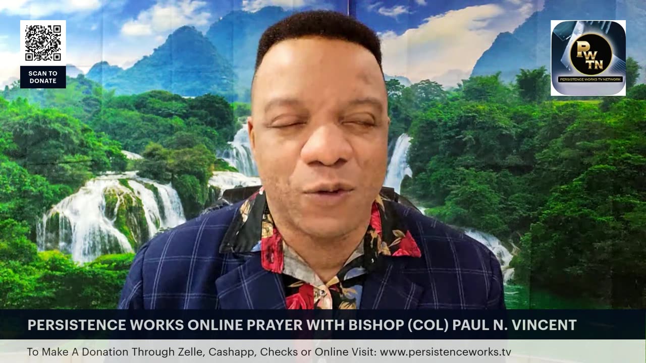 WATCH: PERSISTENCE WORKS ONLINE PRAYER
