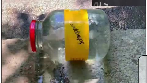 Breaking down bottles glasses through the escalater tall