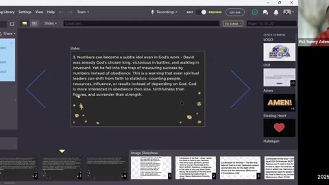 Power To Triumph || Dec. 12, 2025 || “Sometimes God Steps Back and Allows Our Hearts To Be Tested”