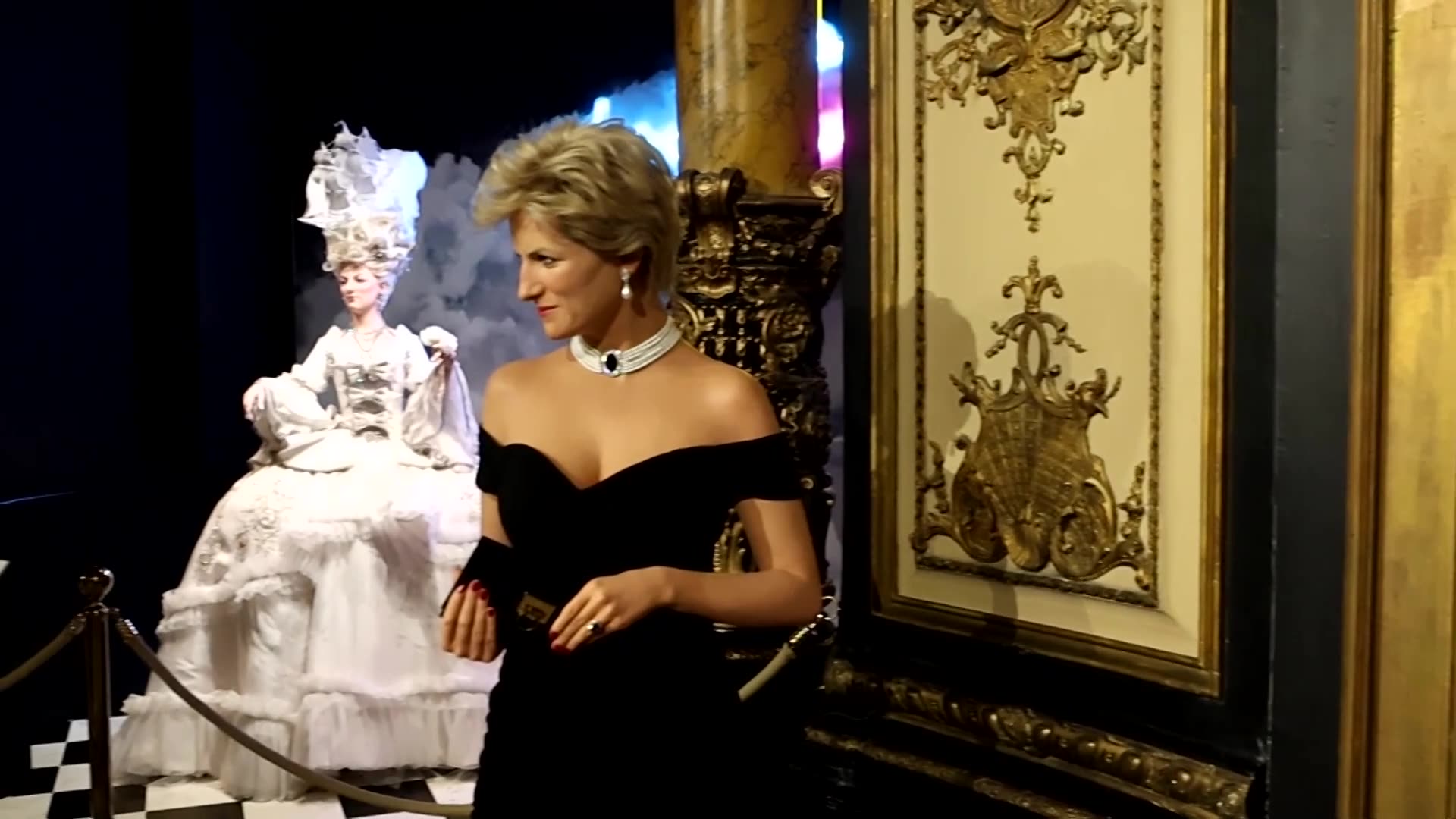 Paris museum unveils Princess Diana wax statue in revenge dress