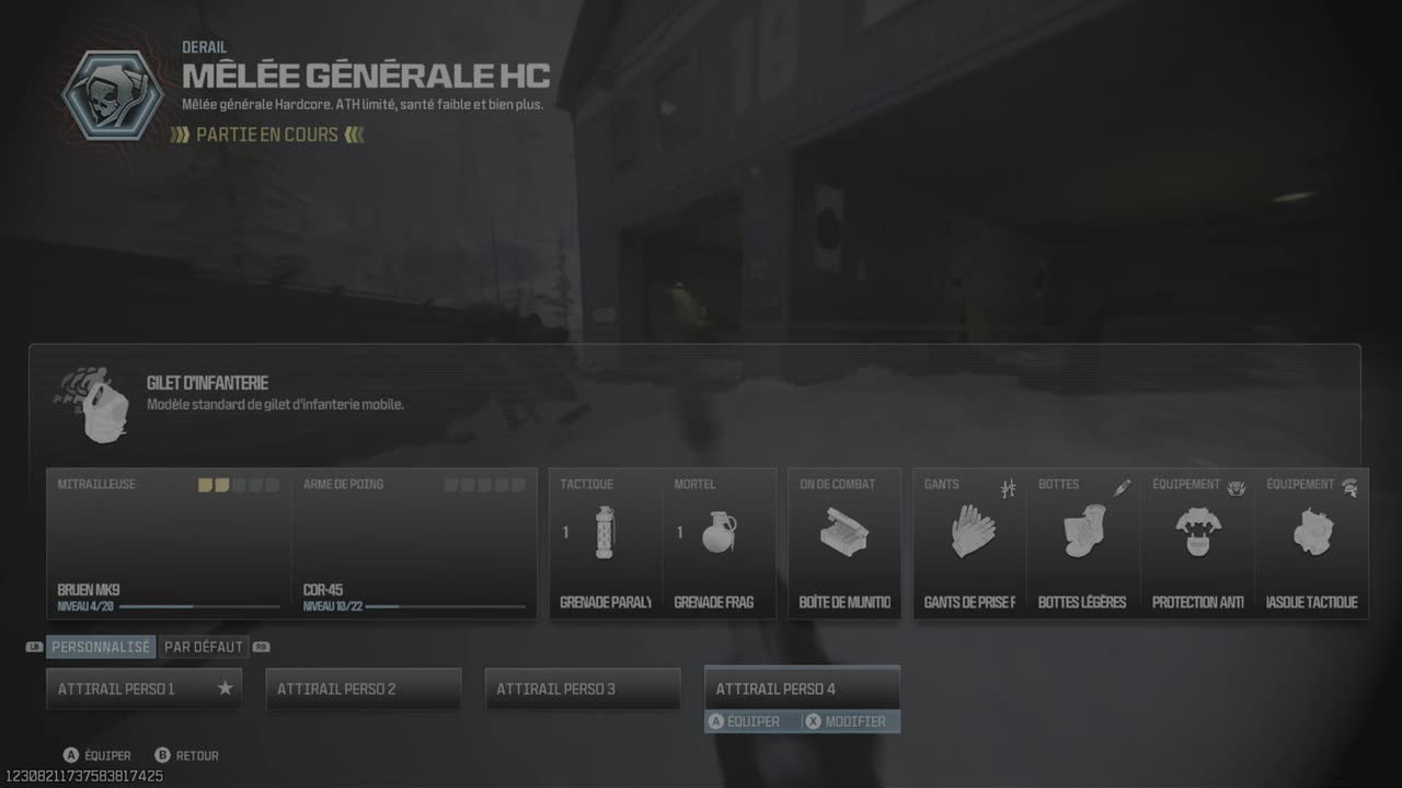 COD MW3 MG HC MULTIJOUEUR (DERAIL)