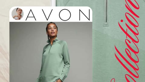 AVON Fashion Quarter-Zip Pullover. On Sale Now.