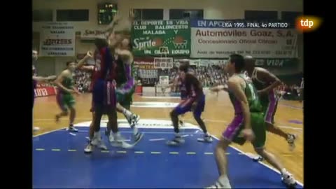 "Unicaja Málaga vs Barcelona" 4 PARTIDO PLAYOFFS FINAL LIGA ACB 1994/95 (18 de Mayo, 1995)