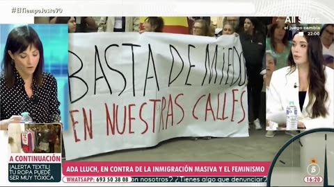 Ada Lluch, silenciada tras abandonar el feminismo y apoyar a Trump