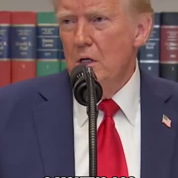 Trump On Young Lives Cut Short