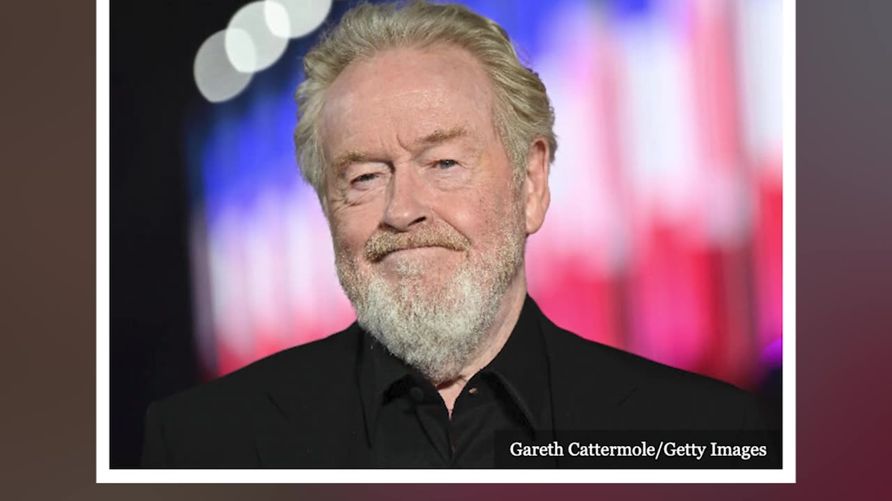 Movie Director Ridley Scott Has a Point
