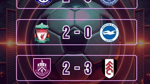 Resultado partidos mas destacados del día 13 de diciembre