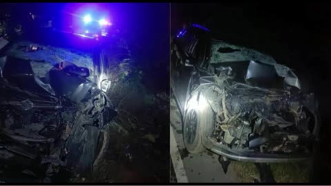 ਵੱਡਾ ਹਾਦਸਾ -ਡੰਪਰ ਨਾਲ ਟਕਰਾਈ ਤੇਜ਼ ਰਫ਼ਤਾਰ ਕਾਰ, ਤਿੰਨ ਦੋਸਤਾਂ ਦੀ ਮੌਕੇ 'ਤੇ ਹੀ ਹੋਈ ਮੌਤ