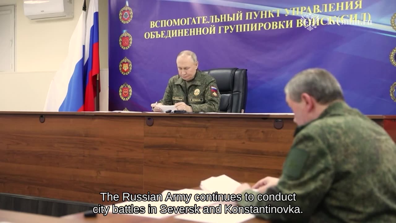 🇷🇺 🏹 🎬 Vladimir Putin: Army General Valery Gerasimov Report