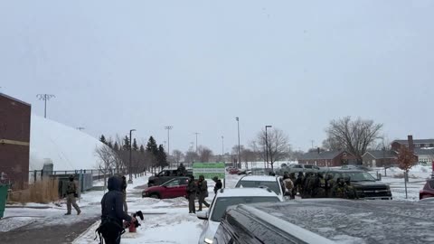 Federal agents take man's truck who was impeding ICE officers