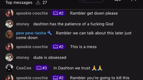 Rambler spergs out on panel and causes Greg to lose his channel