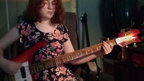 Just a Gigolo/David Lee Roth bass play along by Cara