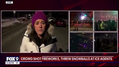 Flash Bang thrown by ICE in a car with 6 kids and father shot in the leg