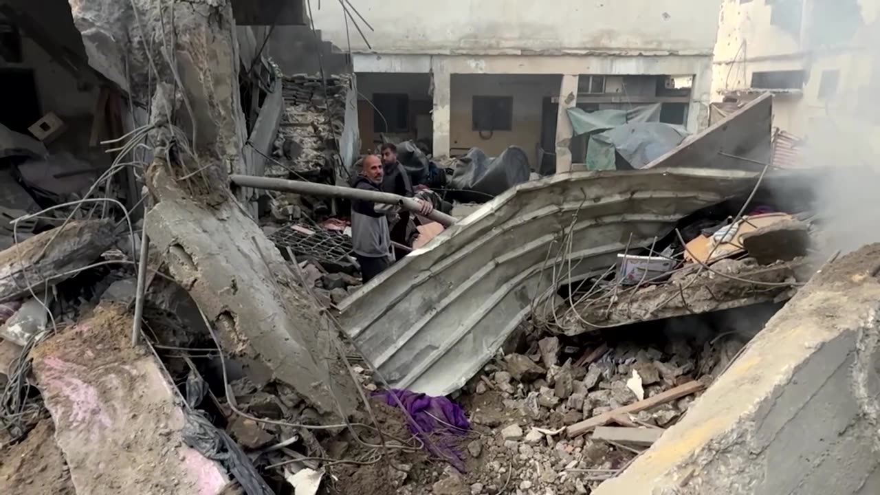 Israeli strikes kill dozens in Gaza as new ceasefire talks begin
