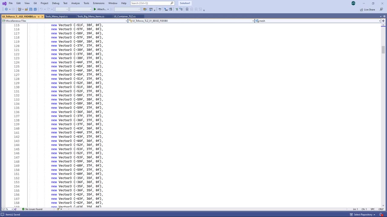 Start/Tools Menu with Triforce and Target Select