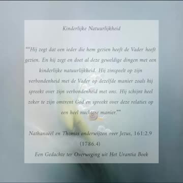 Kinderlijke Natuurlijkheid