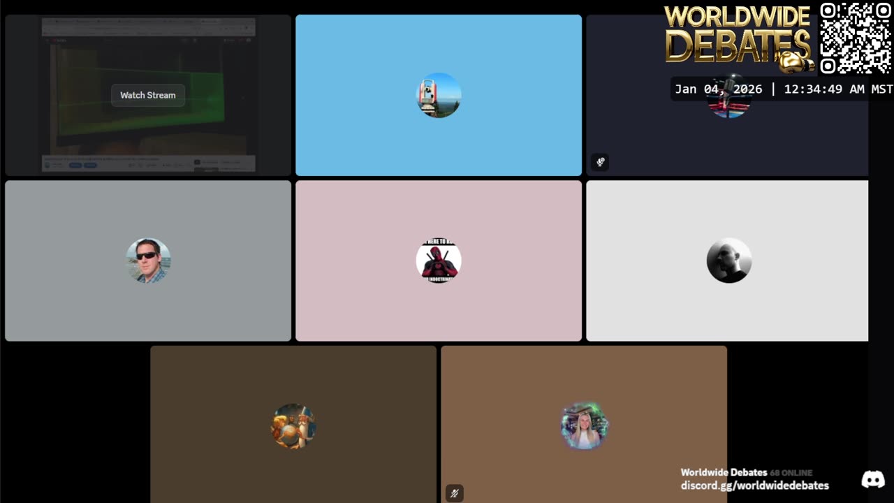 0265 WIDESTREAM - Worldwide Debates - YouTube/Twitch/Rumble