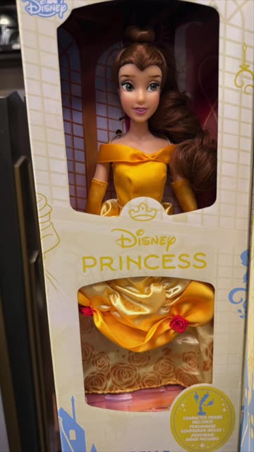 Disney Parks Princess Belle Doll with a Character Friend #shorts