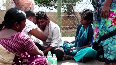 'We felt suffocated': Indian political rally stampede survivor 