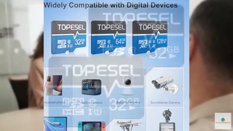 TOPESEL 32GB Micro SD Card 2 Pack Memory Cards Micro SDHC UHS-I TF Card Class 10