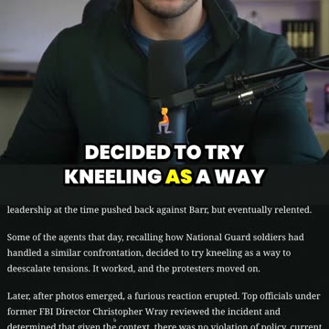 FBI Agents Took a Knee as Streets BURNED