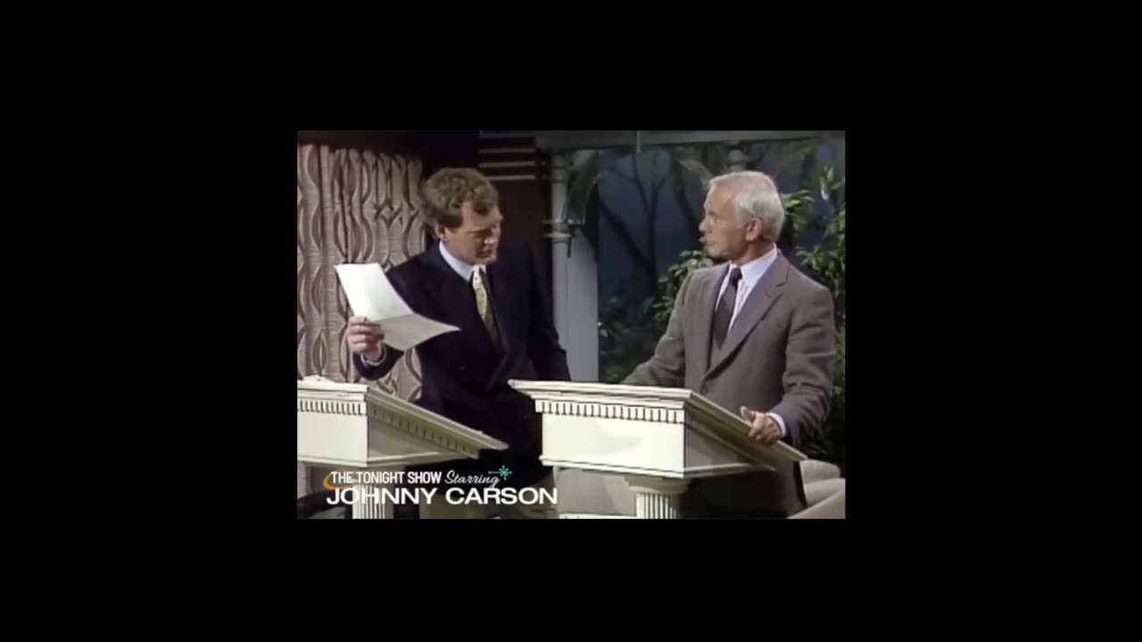 Judge Wapner on Tonight Show - Letterman vs Carson #tonightshow #johnnycarson