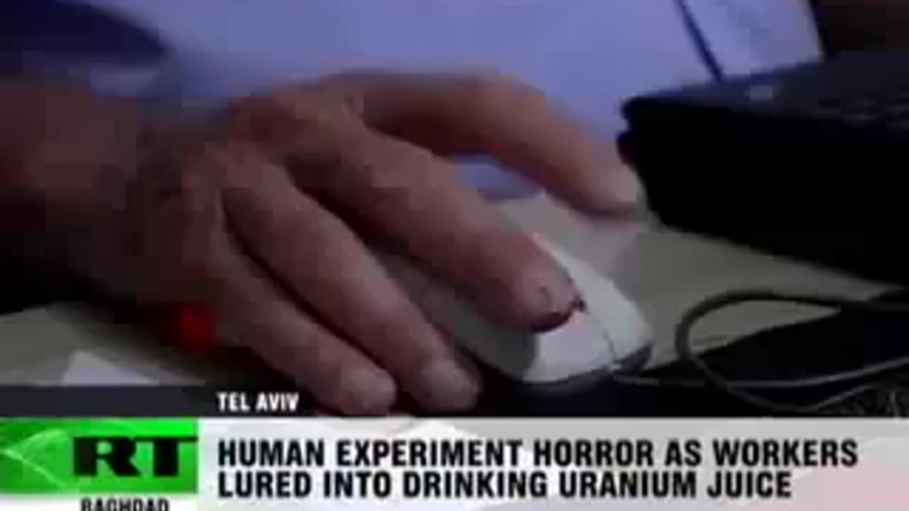 Israel Added URANIUM To Orange Juice