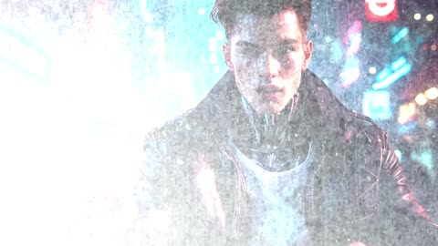 RETRO FUTURISM X CYBERPUNK - GREASER NETRUNNER (SHORT)