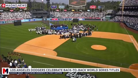 🇺🇸 Los Angeles Dodgers Celebrate Back-to-Back World Series Titles in Epic Downtown Parade [LIVE]