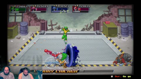 Power Rangers with friends