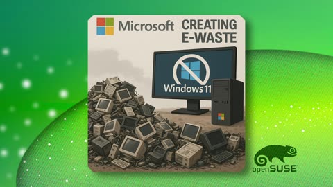 Windows 10 Is DEAD in 2025 – Don’t Waste $$$ on New PCs, Install openSUSE Linux Instead!