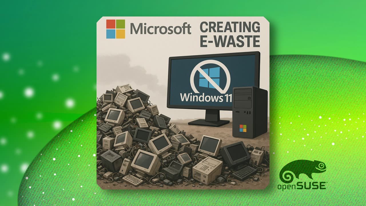 Windows 10 Is DEAD in 2025 – Don’t Waste $$$ on New PCs, Install openSUSE Linux Instead!