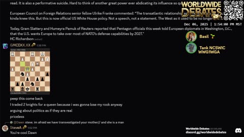 0208 WIDESTREAM - Worldwide Debates - YouTube/Twitch/Rumble