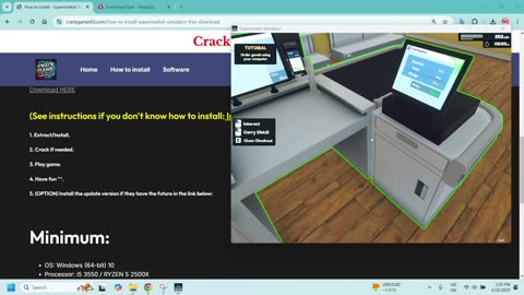 How to install - Supermarket Simulator Free Download