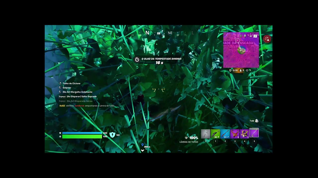 partida de fortnite servidor BR